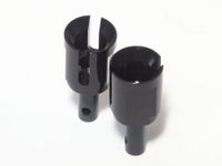 HPI - Diff shaft 14 x 34mm (black/2pcs) (86064)