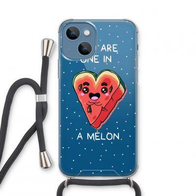 One In A Melon: iPhone 13 mini Transparant Hoesje met koord