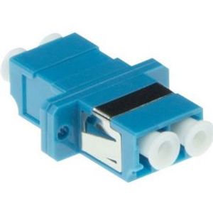 ACT Fiber optic LC duplex adapter singlemode OS2