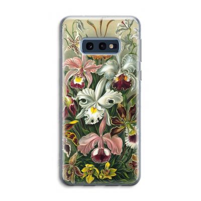 Haeckel Orchidae: Samsung Galaxy S10e Transparant Hoesje