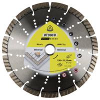 Klingspor 325045 DT 900 U Special Diamanten doorslijpschijf Diameter 230 mm Boordiameter 22.23 mm Bouwmaterialen, Beton, universeel, Oud gewapend beton,