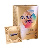 Durex Condooms Nude - Condooms zonder Latex - 20 Stuks Durex Condooms Nude - Condooms zonder Latex - 20 Stuks