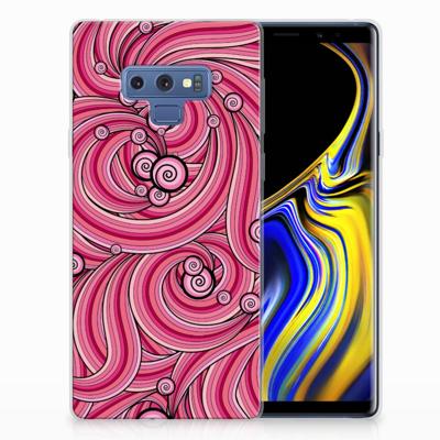 Samsung Galaxy Note 9 | Hoesje maken | Swirl Pink