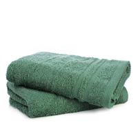 Set Van 2 Handdoeken Donkergroen 2 Pack Fresh And Co - Dekbed-Discounter.nl