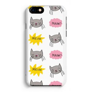 Meow: iPhone 8 Volledig Geprint Hoesje