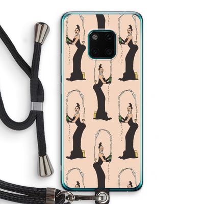 Pop Some Kim: Huawei Mate 20 Pro Transparant Hoesje met koord