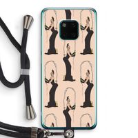 Pop Some Kim: Huawei Mate 20 Pro Transparant Hoesje met koord