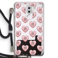 Chicks before dicks: Honor 6X Transparant Hoesje met koord