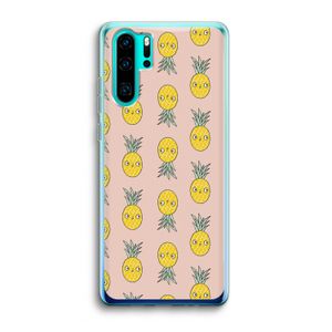 Ananas: Huawei P30 Pro Transparant Hoesje