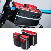 Fiets telefoon tassen Mountain Road fiets voorste hoofd tas Stuur tas (rood)