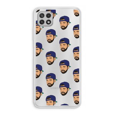 Drake Away: Samsung Galaxy A22 4G Transparant Hoesje