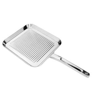 Cookai - Grillpan, 5-ply, RVS, 28 x 28 cm - Cookai