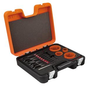 Bahco Gatzagenset mix | Sandflex® Bi-metalen en Superior | 12 mm - 86 mm - 18-delig - 3835-SET-711