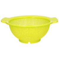 Plasticforte Keuken vergiet/zeef - kunststof - D23 x H10 cm - groen