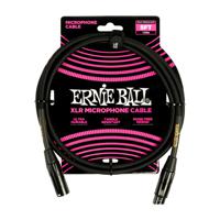 Ernie Ball 6390 microfoonkabel XLR male-XLR female 1.5m zwart - thumbnail