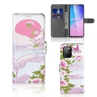 Samsung S10 Lite | Telefoonhoesje | Met pasjeshouder | Bird Standing