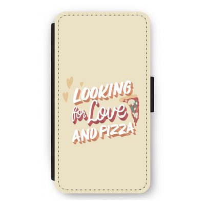 Pizza is the answer: iPhone 12 mini Flip Hoesje