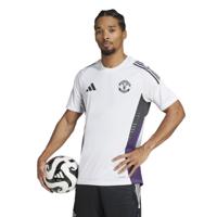 adidas Manchester United Trainingsshirt 2025-2026 Wit Zwart Paars