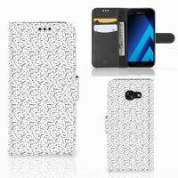 Samsung Galaxy A5 2017 | Telefoon Hoesje | Stripes Dots