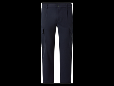 esmara Men Heren cargobroek (Marineblauw, S)