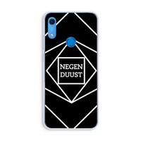 Negenduust geometrisch: Huawei Y6s Transparant Hoesje