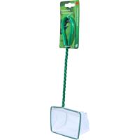 Boon Nylon Fijnmazig Aquarium Schepnet 8cm - Witte, Zacht Net met Vierkante Bodem