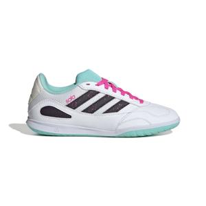 adidas Super Sala III Zaalvoetbalschoenen (IN) Kids Wit Zwart Turquoise Roze