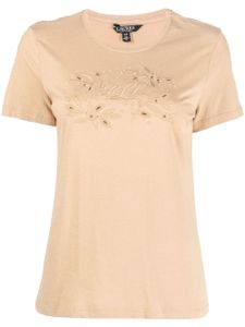 Lauren Ralph Lauren t-shirt Katlin à broderies - Marron