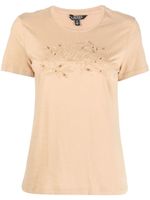 Lauren Ralph Lauren t-shirt Katlin à broderies - Marron - thumbnail