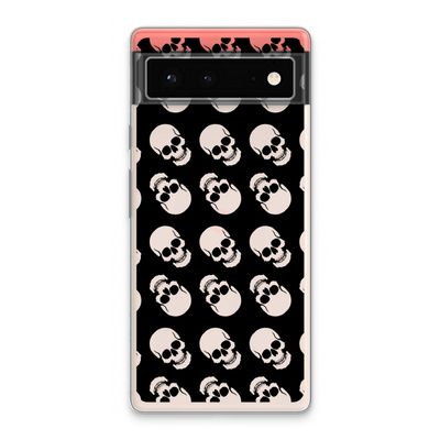 Musketon Skulls: Google Pixel 6 Transparant Hoesje