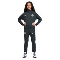 Nike Chelsea Academy Pro Trainingspak Full-Zip 2025-2026 Kids Donkergroen Wit