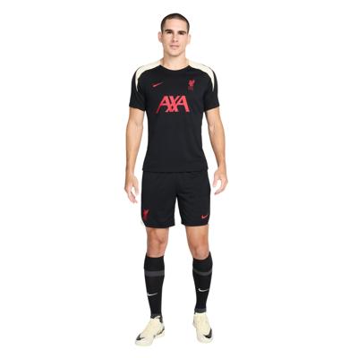 Nike Liverpool Strike Trainingsset 2024-2025 Zwart Gebroken Wit Rood