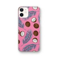 Kokosnoot roze: iPhone 12 Transparant Hoesje