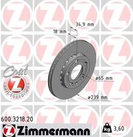 Remschijf Coat Z 600321820