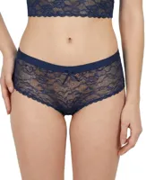 J&C dames microfiber hipster met kant