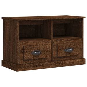 The Living Store Tv-kast - 80 x 35 x 50 cm - Bruineiken