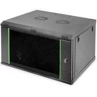 Digitus DN-19 07U-6/6-EC-SW rack 7U Wandrek Zwart Digitus DN-19 07U-6/6-EC-SW rack 7U Wandrek Zwart