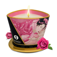 Shunga Massagekaars - Rozen - 5,7 oz / 170 ml