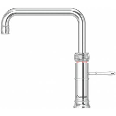 Quooker Classic Fusion Square Chroom Kraan Grijs