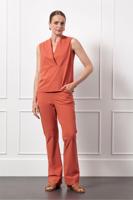 Studio Anneloes Flair Drawstring Trousers 12996 Flared 3500 Ginger Spice