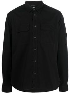 C.P. Company chemise cintrée à boutonnière - Noir