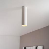 Canopus bianco m by LUSENZ - Cilindervormige opbouwspot in met mat witte coating