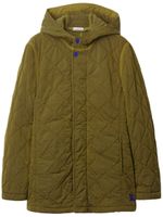 Burberry veste matelassée à capuche - Vert - thumbnail