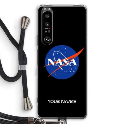 NASA: Sony Xperia 1 III Transparant Hoesje met koord