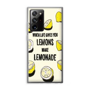 Lemonade: Samsung Galaxy Note 20 Ultra / Note 20 Ultra 5G Transparant Hoesje