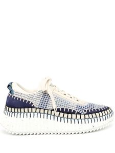 Chloé baskets Nama en mesh - Blanc