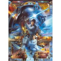 Fotobehang - Star Wars Luke Skywalker Collage 184x254cm - Papierbehang