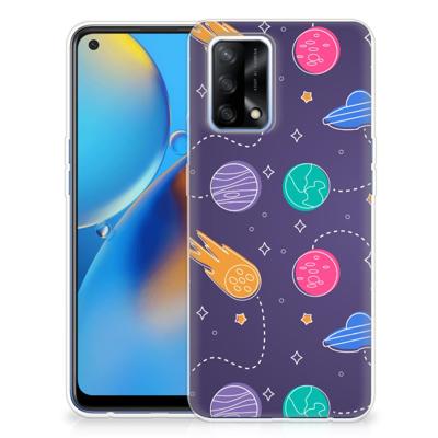 OPPO A74 4G | Sillicone Back Cover | Space
