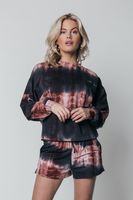 Colourful Rebel Tie Dye T-shirt Multicolor Dames - Katoen - thumbnail