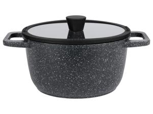 LIVARNO home Aluminium kookpan Ø 24 cm (graniet)